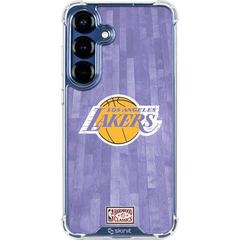 NBA Los Angeles Lakers Hardwood Classics Galaxy S25 Clear Case